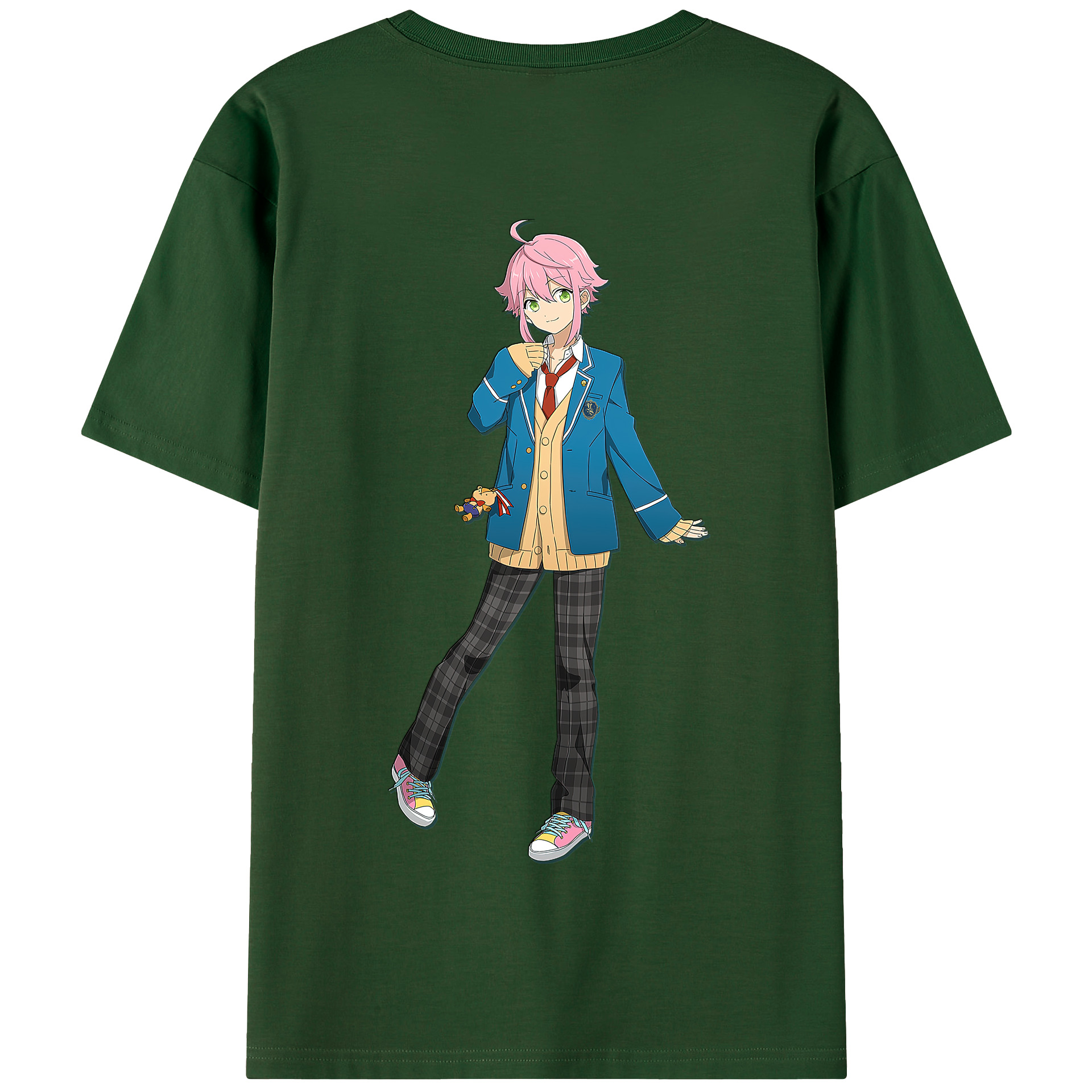 （画像用） あんさんぶるスターズ! Ensemble Stars 綿100％半袖Tシャツ（背面プリント）